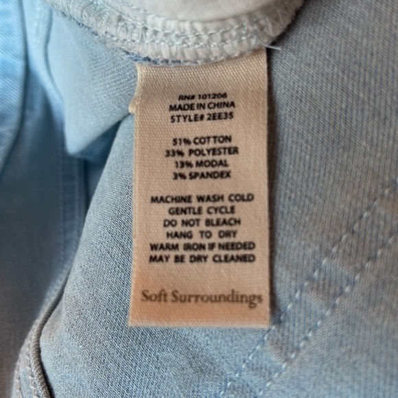 Soft Surroundings size extra large (XL) 8 inch shorts - Picture 15 of 15